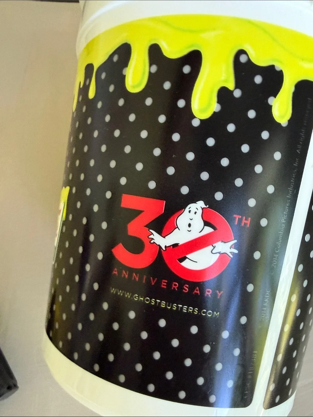 Krispy Kreme Ghostbusters 30th Anniversary Bucket Promotional Slimer Collectible